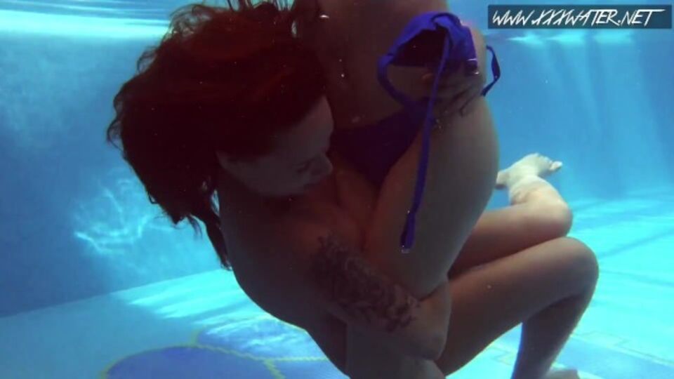 Underwater Show presenta adelanto con las tetas grandes de Lina Mercury y Mia Ferrari