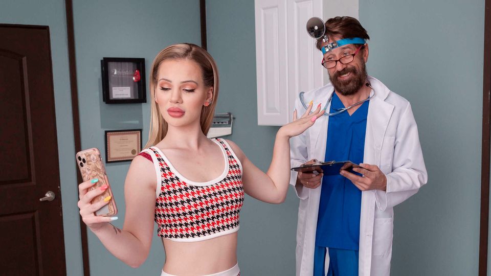 Doctor Adventures featuring Bella Rose's blowjob porn