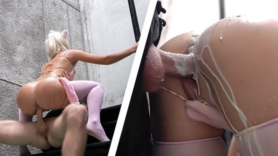 Promiscua Tommy Wolf e HelloElly partecipa in filmato sborra in bocca