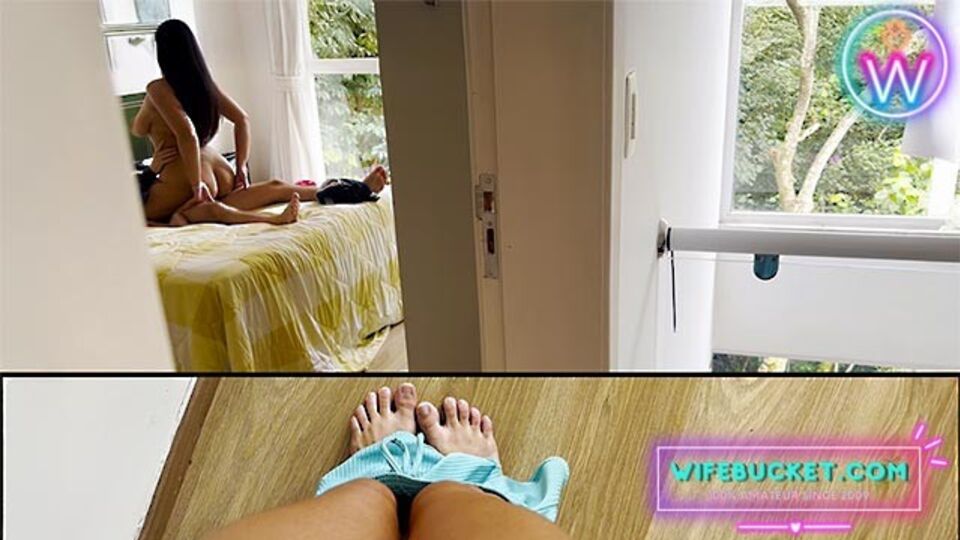 Stretta in azione fatto in casa di Wife Bucket