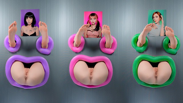 Stuck in wall action with amatory pinkloving from Verified Amateurs