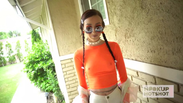 Bryan and Carmen's cum on face scene