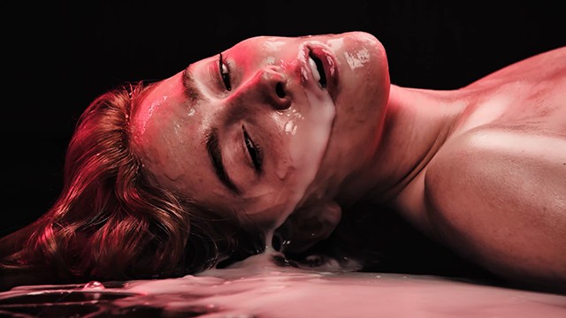 Awesome Jia's cum in mouth action