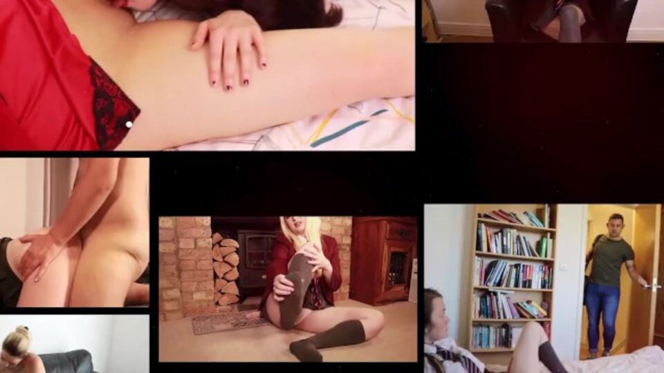 Trailer dominazione con scherzosa pupazza di British Teens