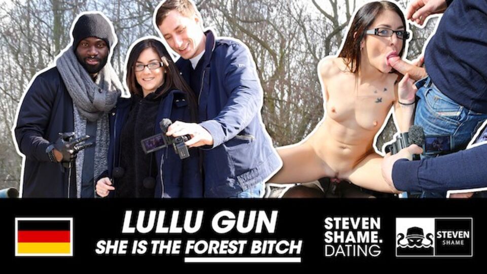 Adroit Lullu Gun and Berlin - natural tits porn - Steven Shame