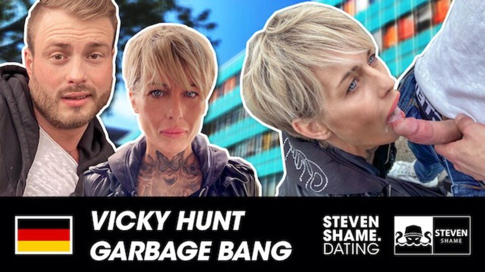 Steven Shame presenta porno con las semen en la boca de Vicky Hundt y Vicky