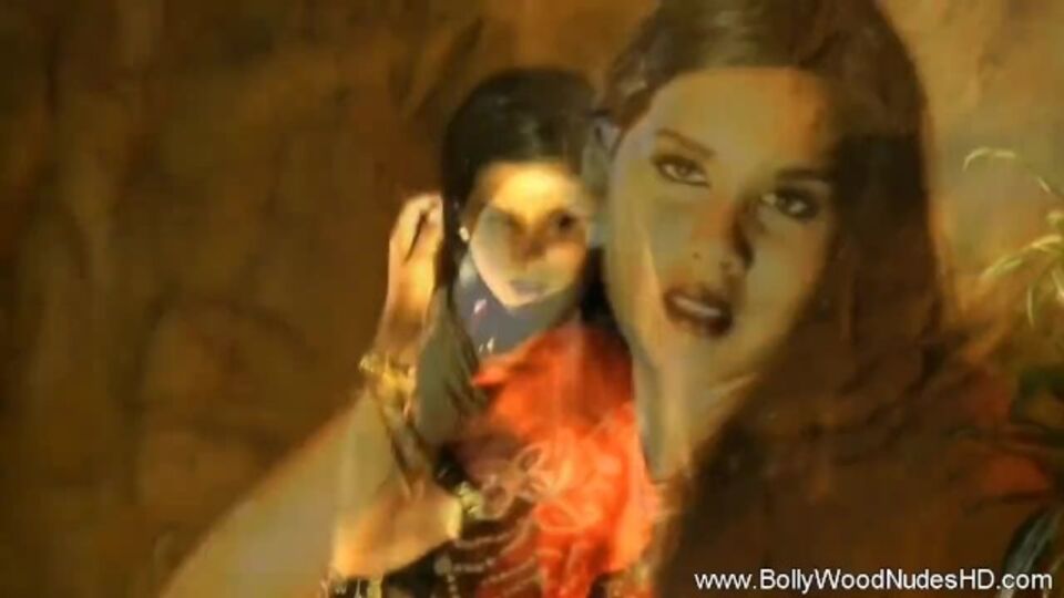 Music clip with prurient chippy from Bollywood Nudes HD