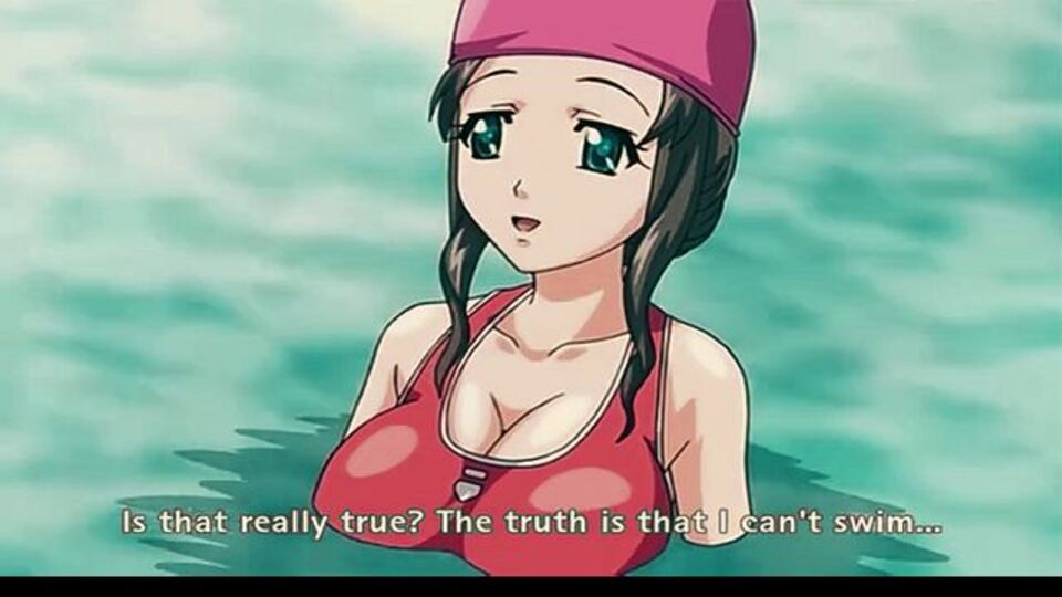 Azione facciale con figa sirenetta di Hentai Universe