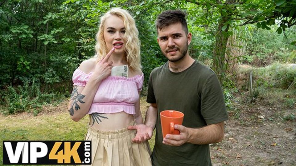 Bouncy Steve and Greta's tattooed blonde action