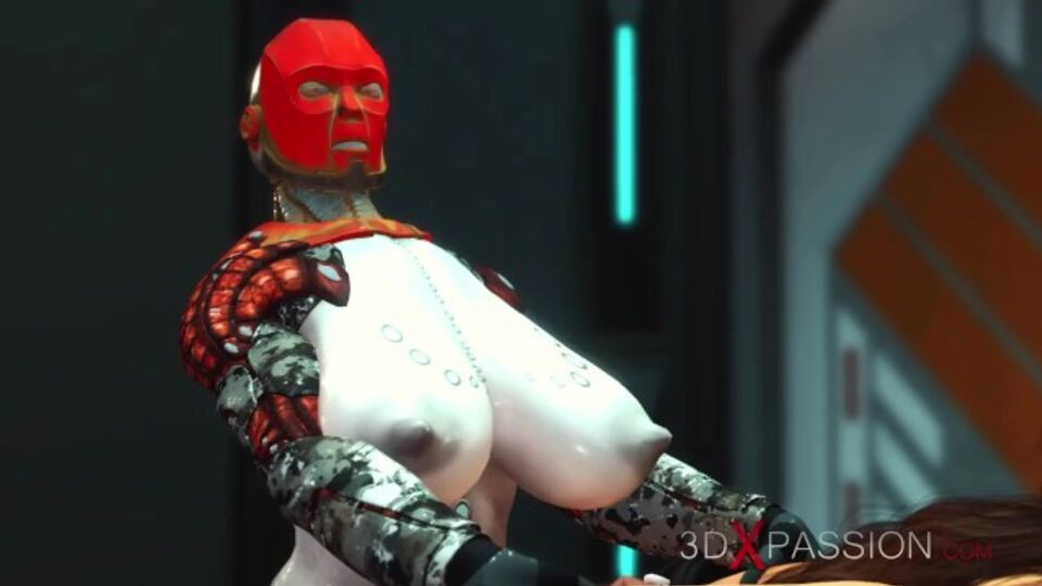 Querida en acción de hardcore de 3DXPassion