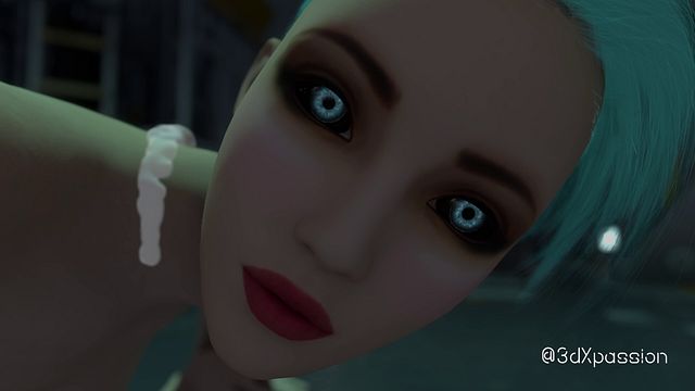 Pin-up doll's big tits sex