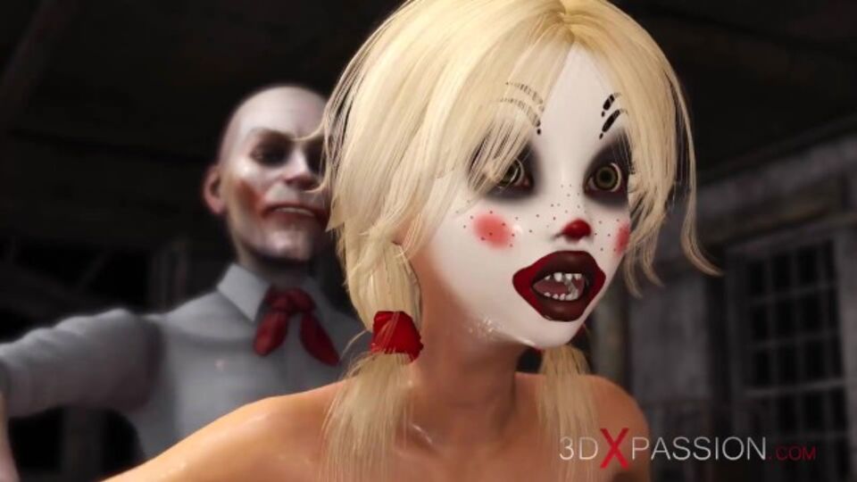 Plastic fem - gagging sex - 3DXPassion