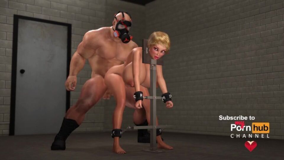 BDSM smut with rough miss from 3DXPassion