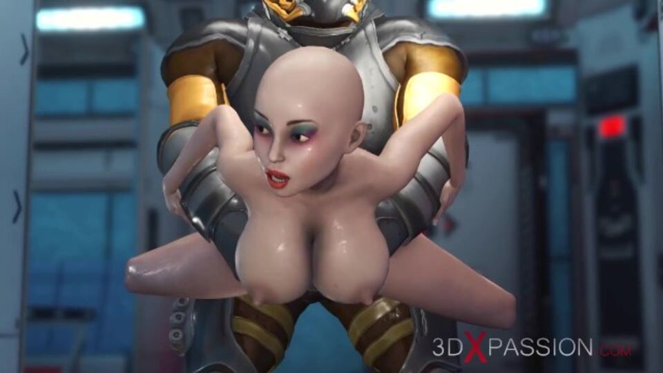 Lover's 3d alien sex video by 3DXPassion