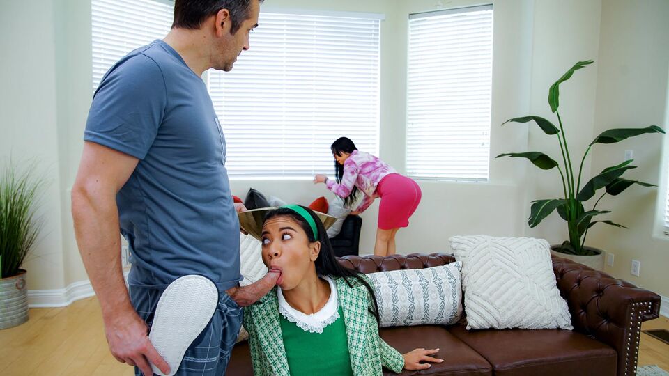 Nice Ameena Green's missionary sex