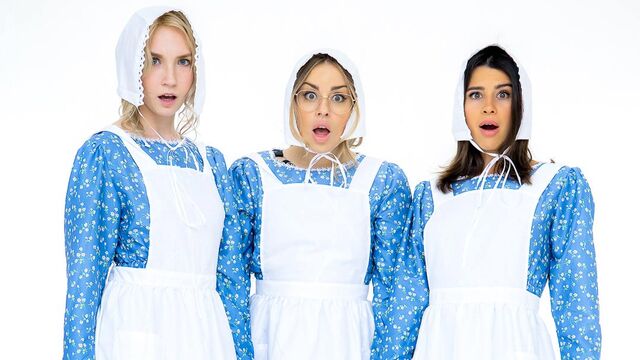 Guarda oscenità di rustica Kylie Rocket e Anna Claire Clouds