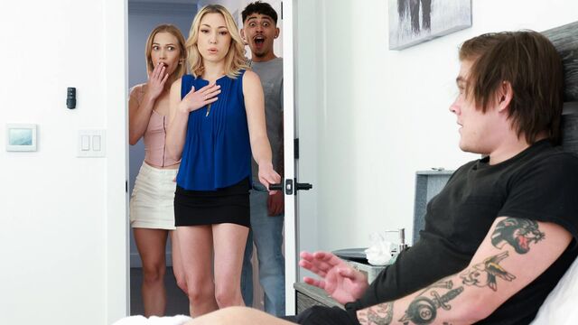 Diana Grace and Lily Lebeau's teen (18+) action by Mom Swapped