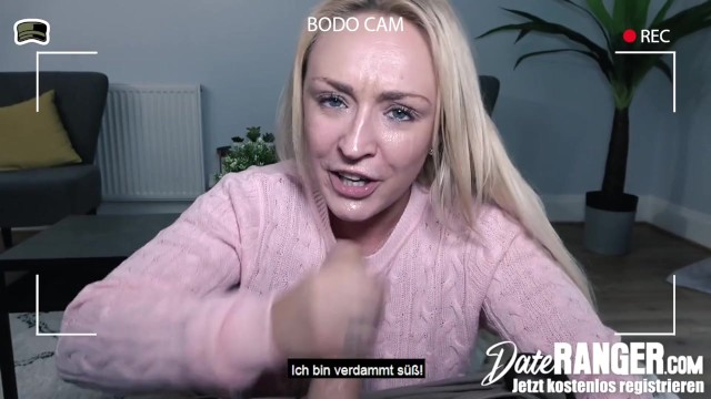 Contenido con la sensible Amber Deen con estrella porno de Date RANGER