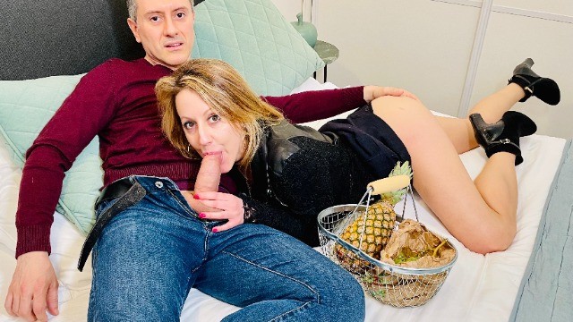 Toma de francesa con Rico