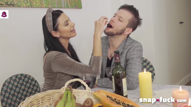 Rodaje con la increíble Ania Kinski con francesa de Snap-Fuck