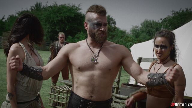 Amirah Adara and Catherine Knight's side fuck action by Digital Playground