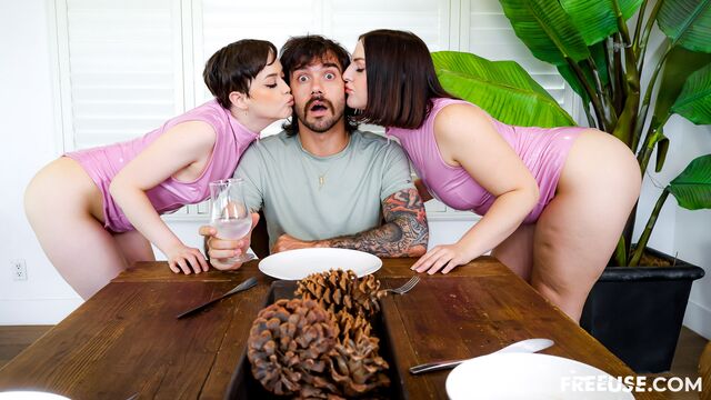 Shaggy Jade and Lucy's ffm scene