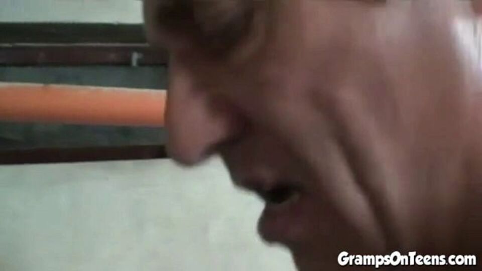 Blowjob clip with innocent hooker from Gramps On Teens