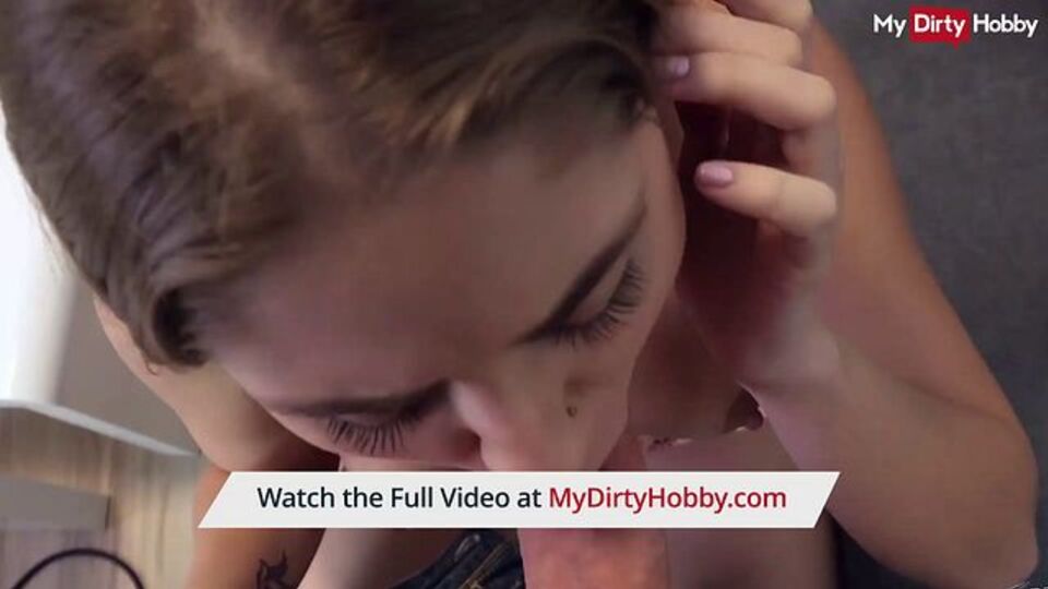 Riprese pompino con ben fatta German Scout di mydirtyhobby