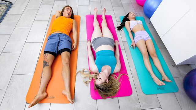 Sydney Paige and Mia River's teen (18+) movie by Bad Milfs