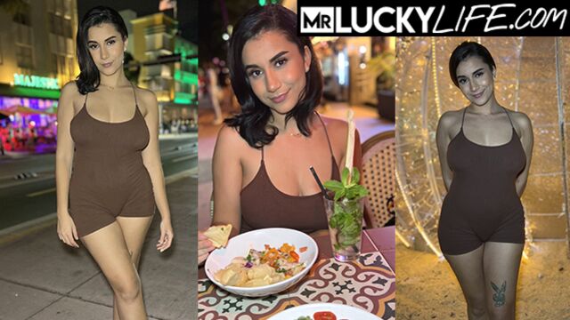 Xxx adolescente con gradevole Roxie Sinner di Mr Lucky Life