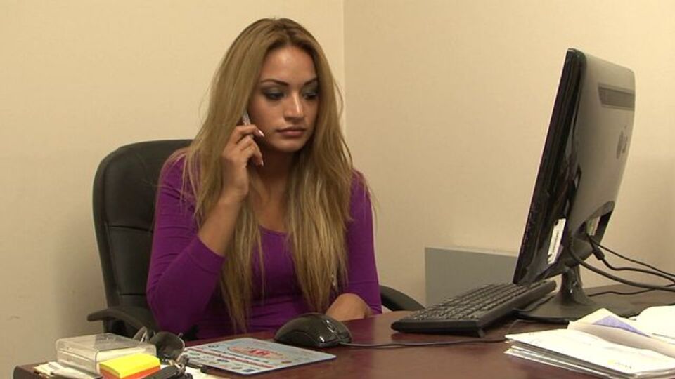 Dainty Erica Lauren and Tanya Tate's lesbians smut