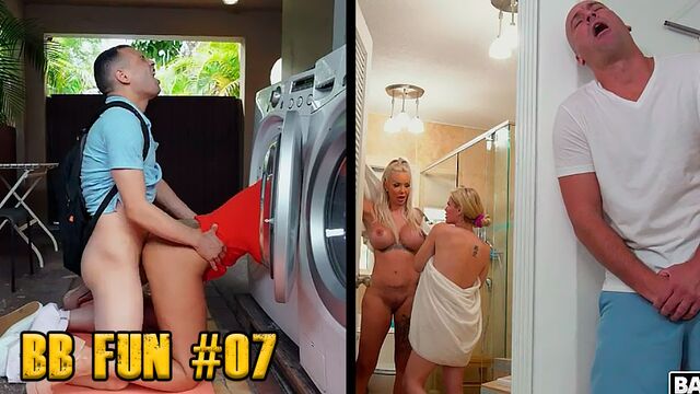 Bonitinha gata estrelando em compilação filmagem