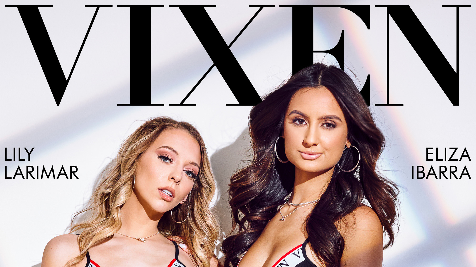 HD ▶️ video Vixen featuring Eliza Ibarra and Lily Larimar's medium size  tits action - PornHat